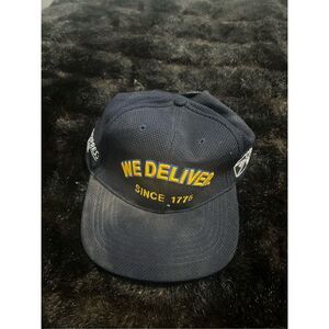 Vtg USPS Post Office WE DELIVER Trucker Hat one size